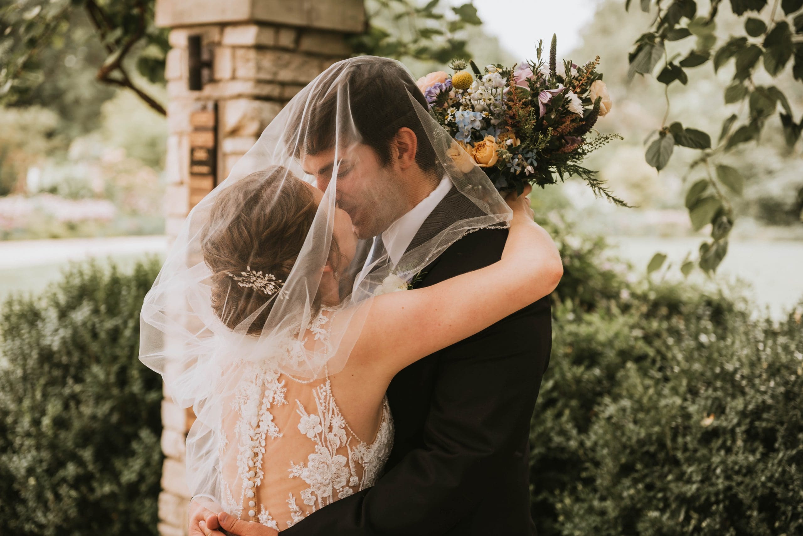 Julia and Joe Olbrich Botanical Gardens Wedding