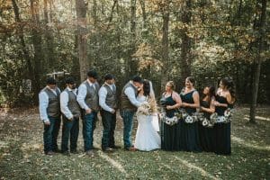 Jenna & Chandler Buck Trail Archery Wedding 