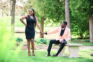 Engagement photo dress