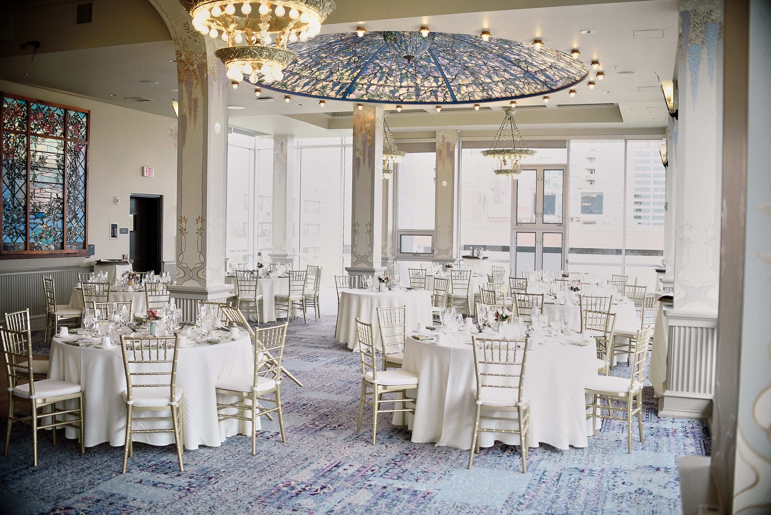 traditional wedding reception