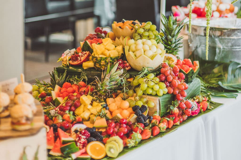 wedding grazing table