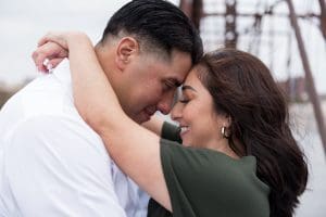 dusable bridge engagement elegance